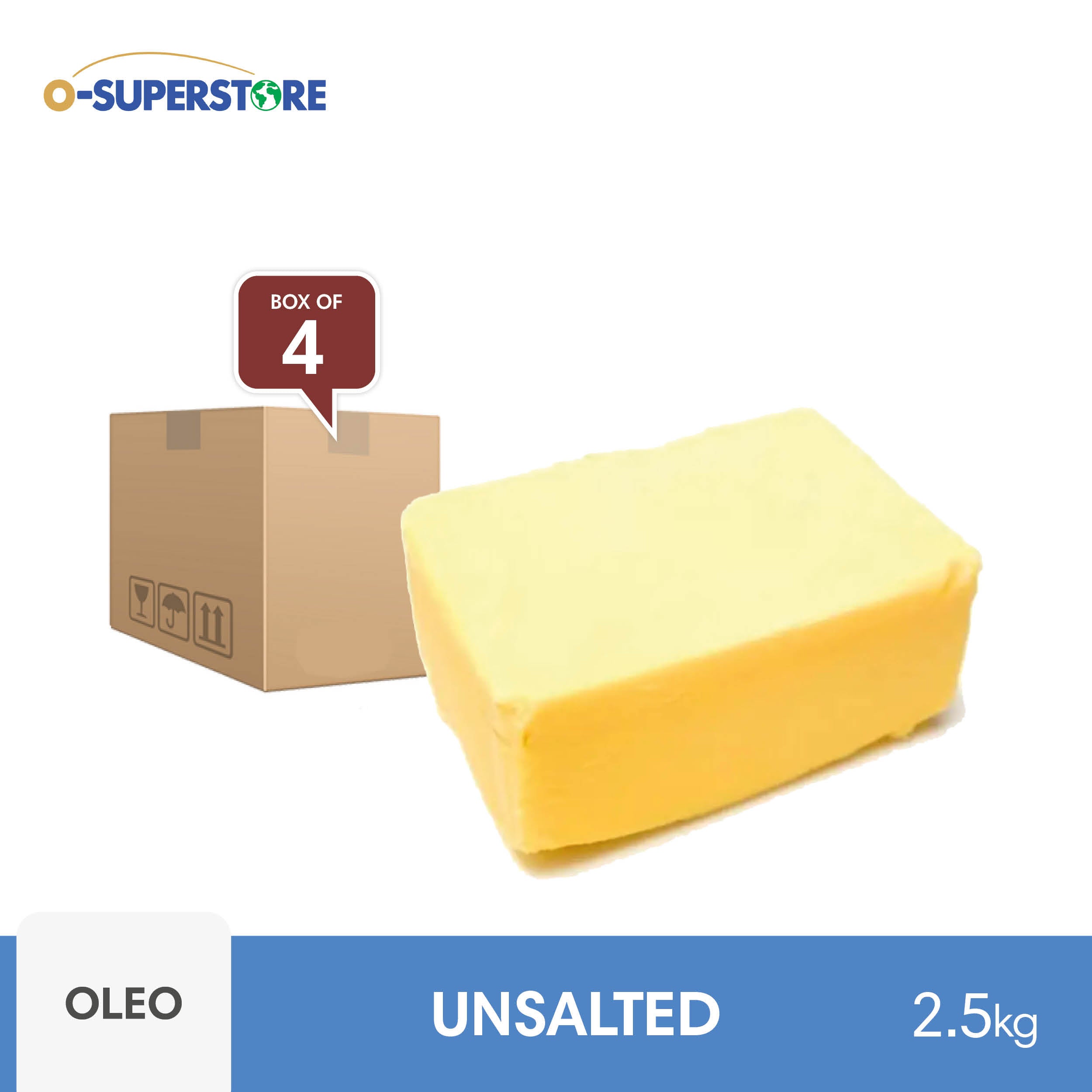 Oleo Butter Blend Unsalted x Case — O-SUPERSTORE