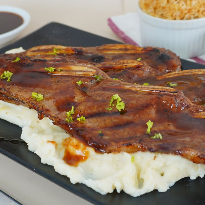 Short Ribs BBQ with Creamy Mashed Potato