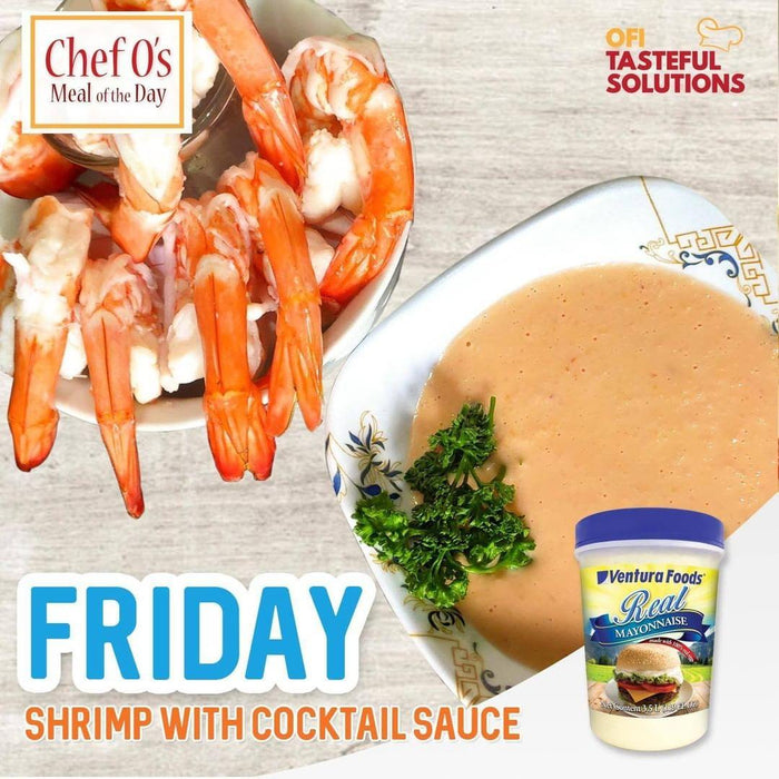 Shrimp with Cocktail Sauce - O-SUPERSTORE