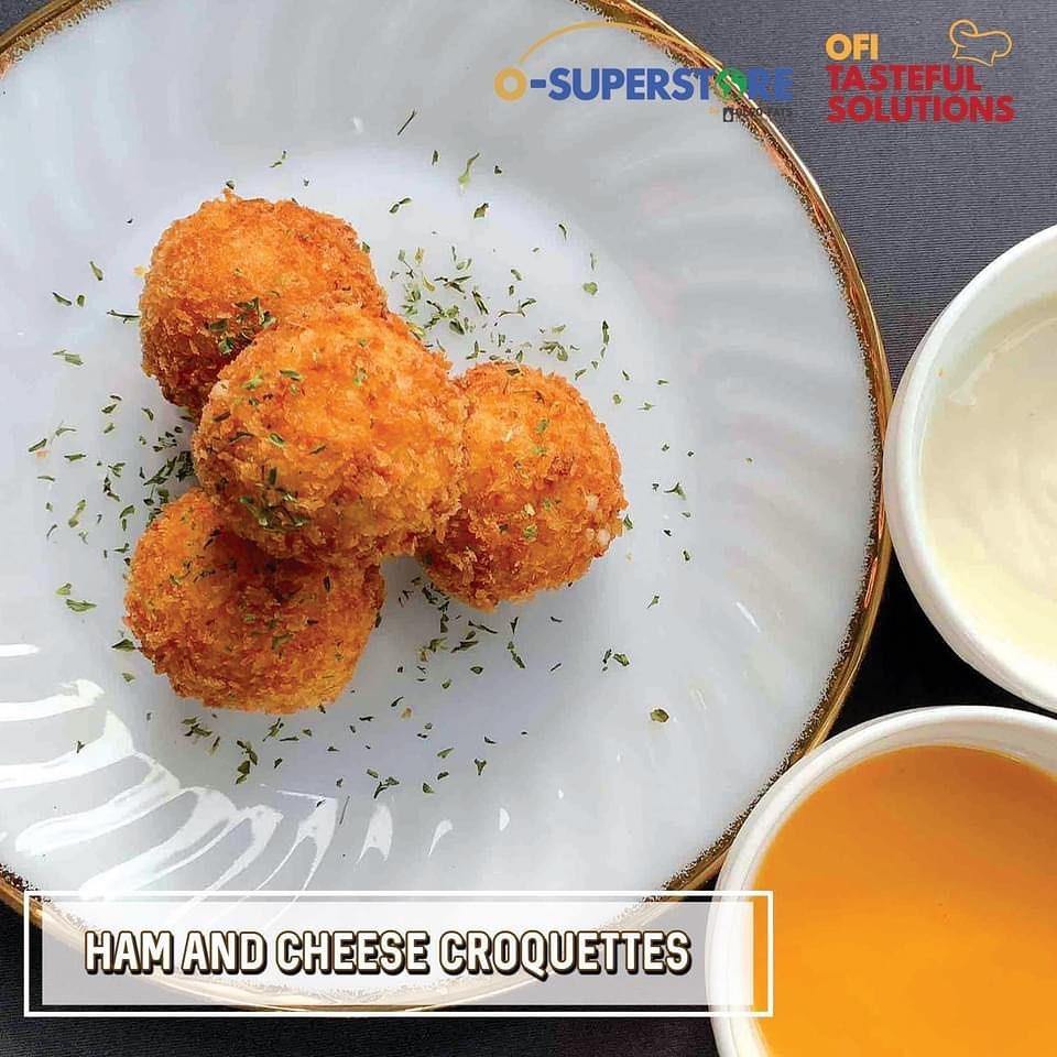 Ham and Cheese Croquettes Recipe - O-SUPERSTORE