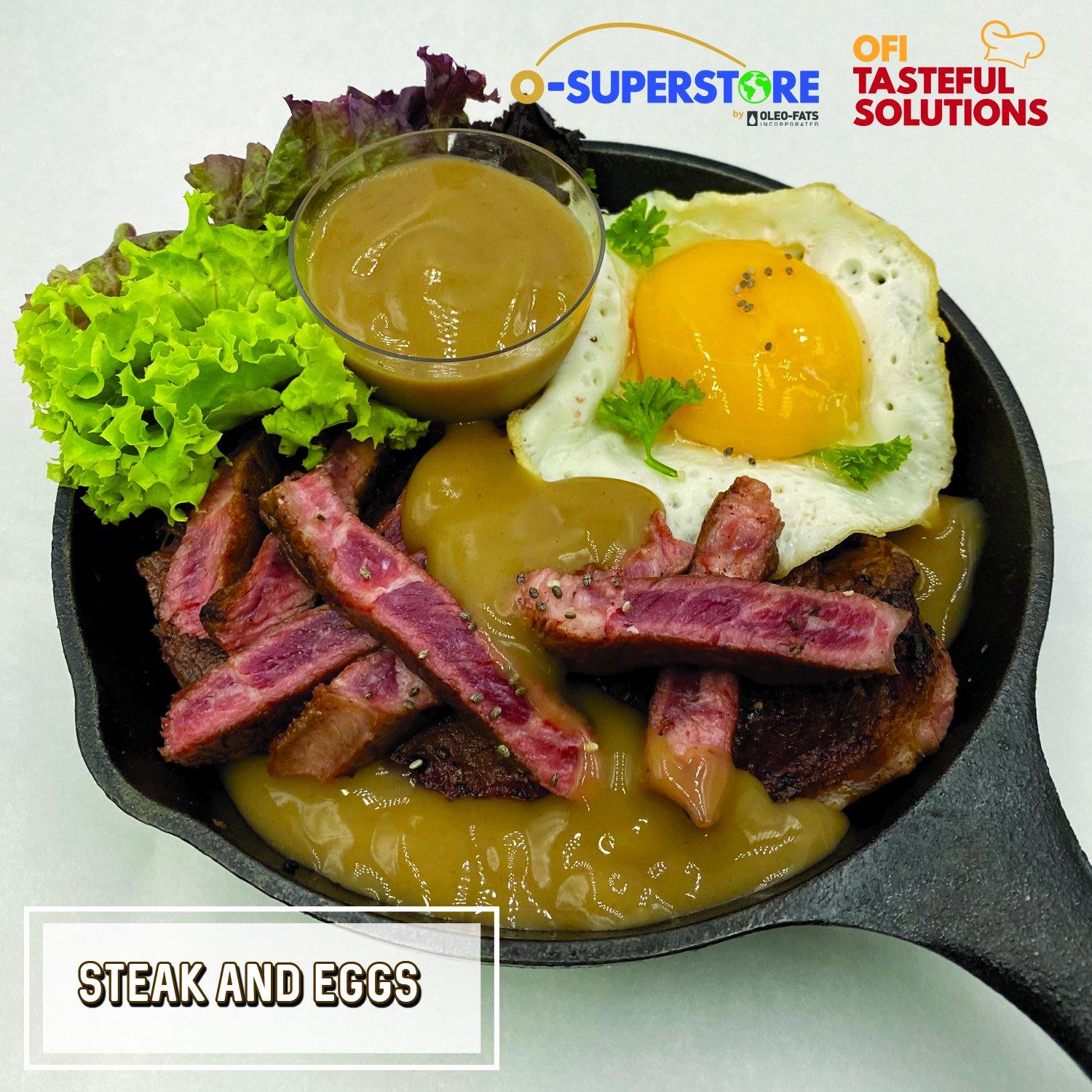 Steak and Eggs - O-SUPERSTORE