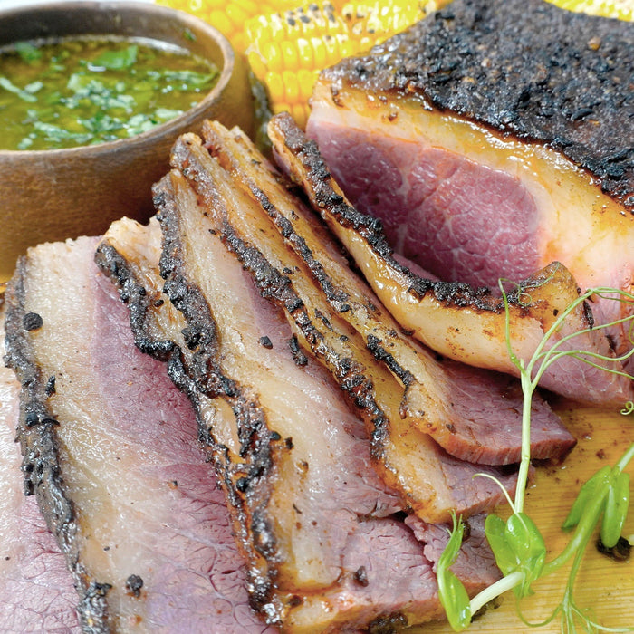 Quattro Stelle Beef Pastrami with Cowboy Butter Glaze