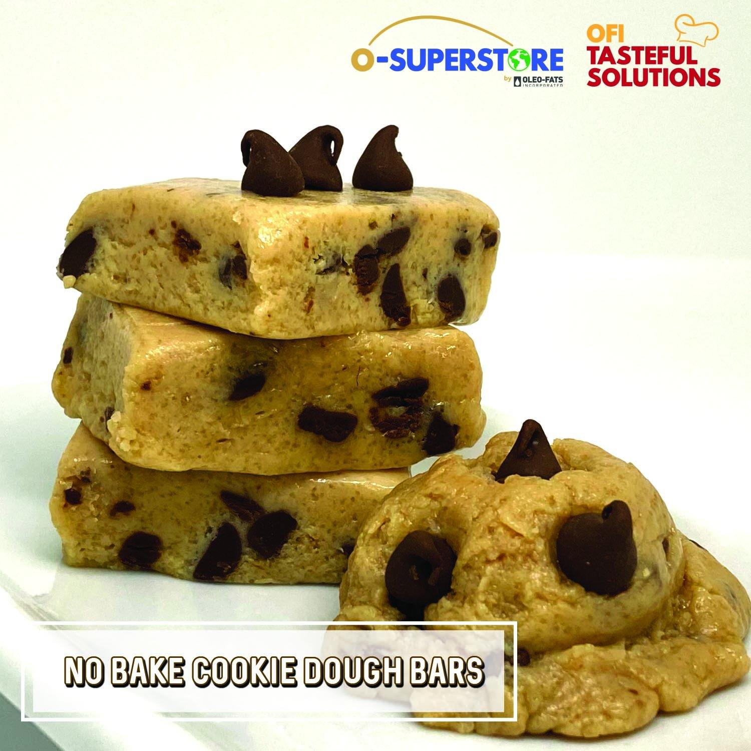 No Bake Cookie Dough Bars - O-SUPERSTORE