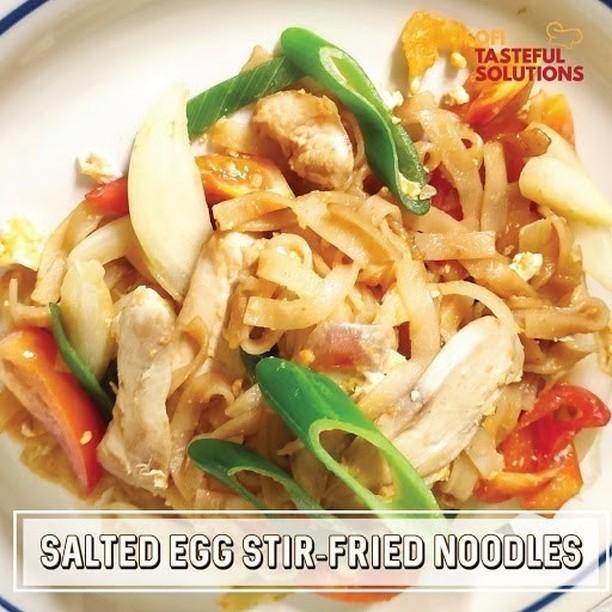 Salted Egg Stir-Fried Noodles - O-SUPERSTORE