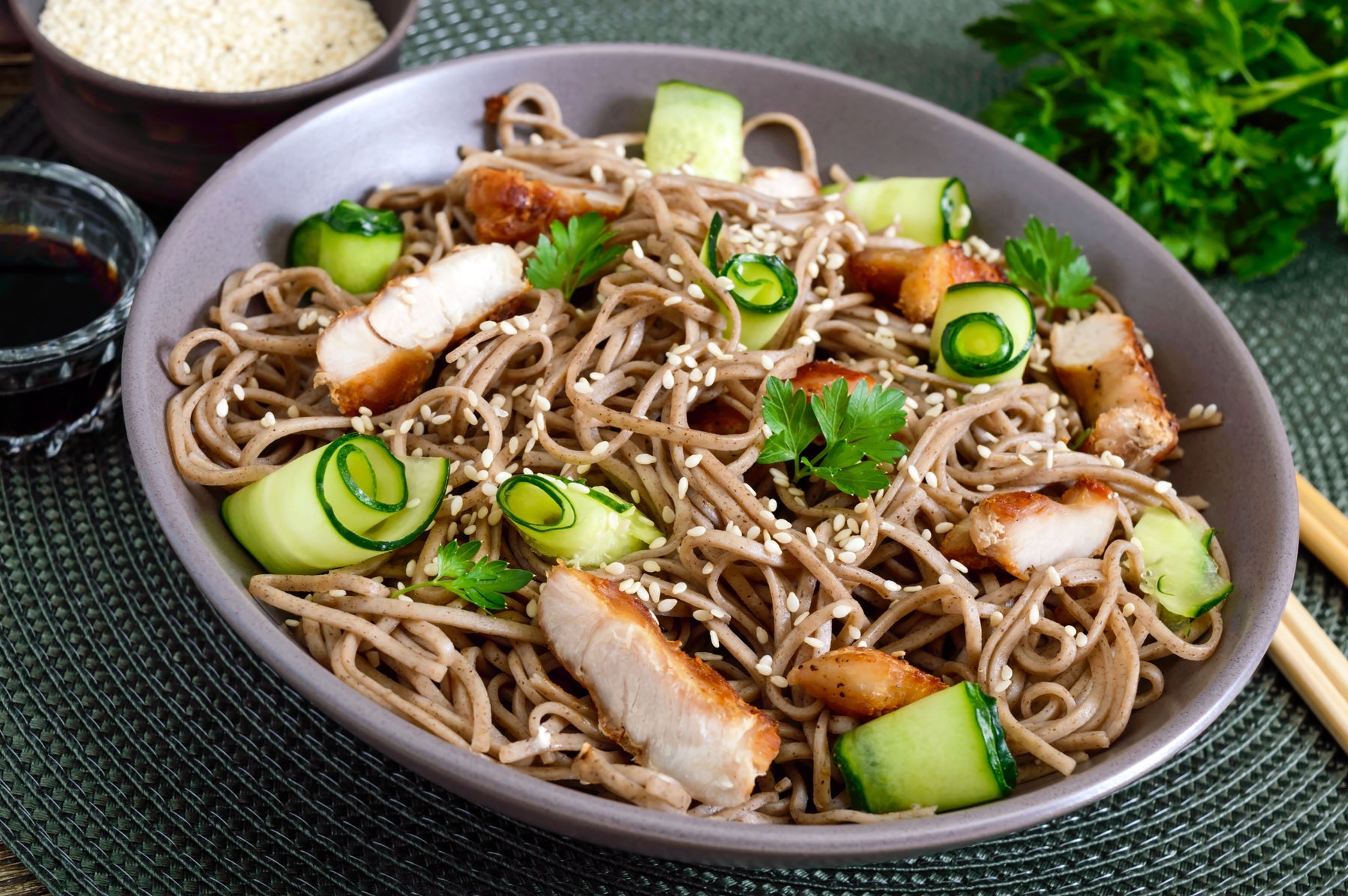 Oriental Sesame Noodle Salad