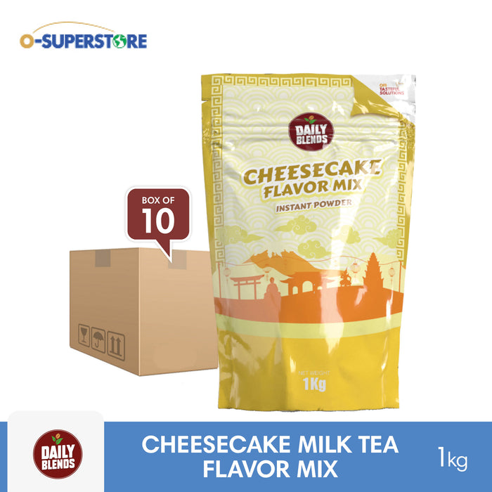 Daily Blends Cheesecake Milk Tea Mix 1kg x 10 - Case