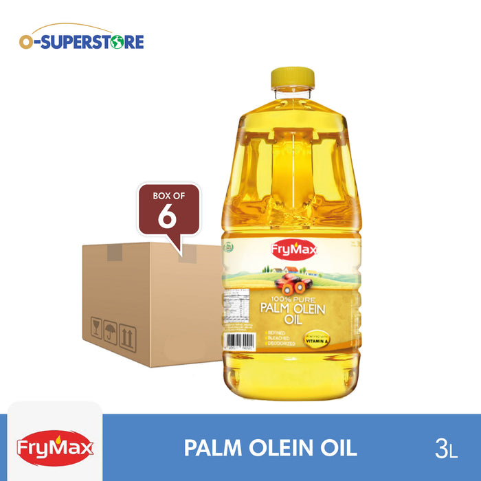 Frymax Palm Olein Oil 3L x 6 - Case