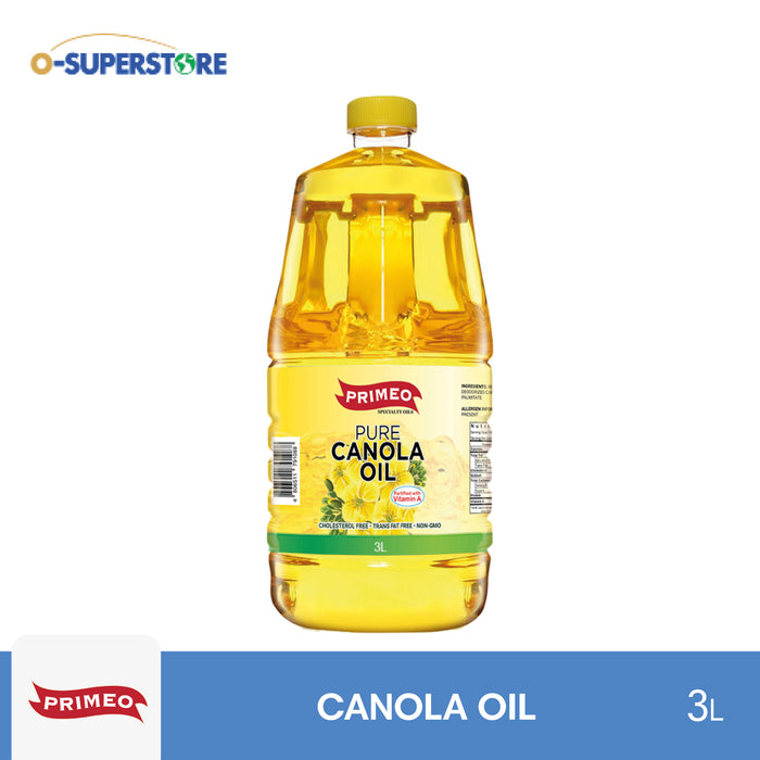 Primeo Pure Canola Oil 3L