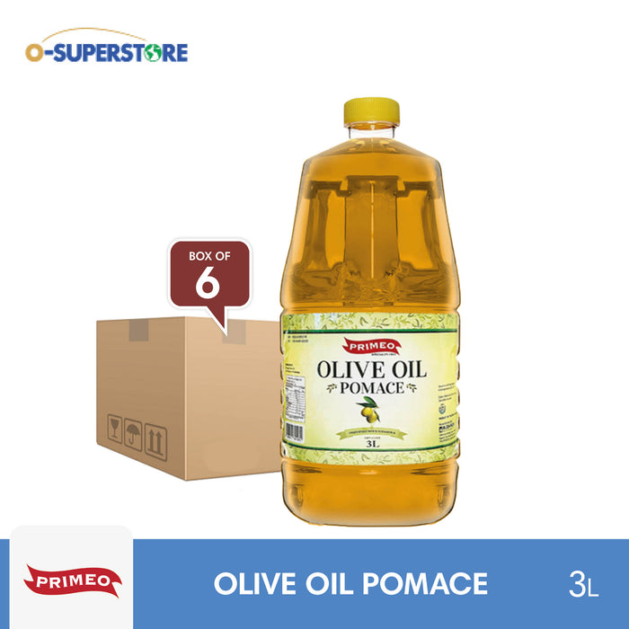 Primeo Olive Oil Pomace 3L x 6 - Case