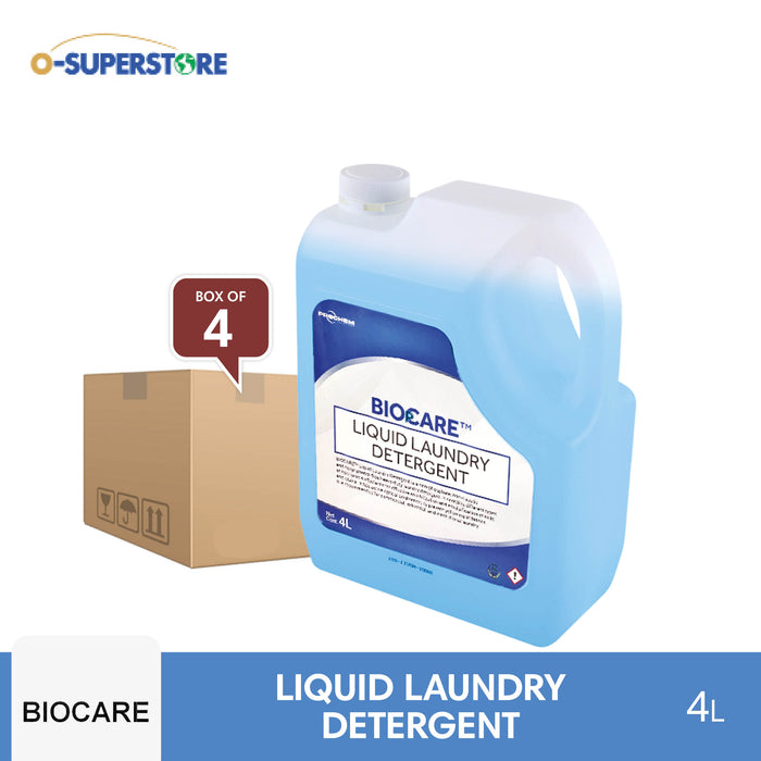 Biocare Laundry Detergent 4 x 4L - Case