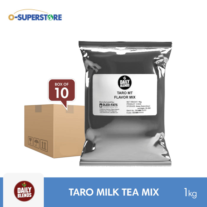 Daily Blends Taro Milk Tea Mix 1kg x 10 - Case