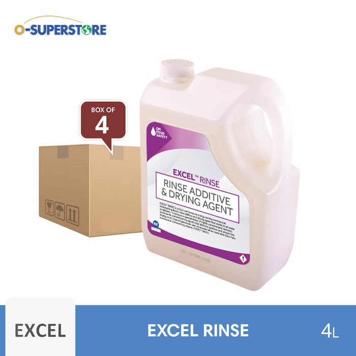 Excel Rinse 4L x 4 - Case