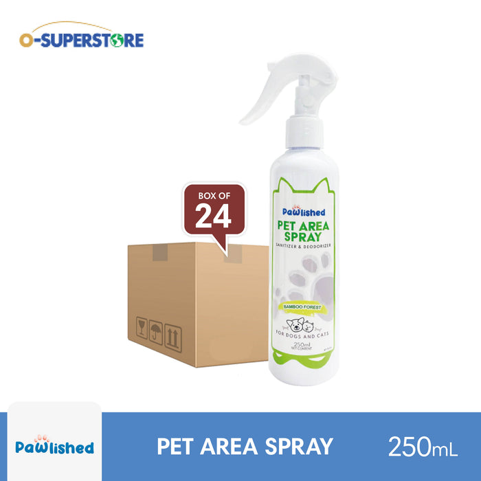 Pawlished Pet Area Sanitizer 250ml x 24 - Case
