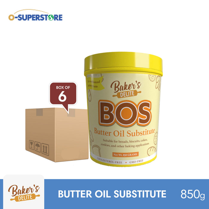 Baker's Delite BOS Butter Oil Substitute 850g x 6 - Case