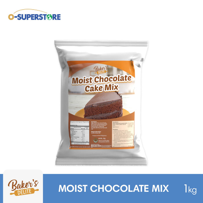 [CLEARANCE] Baker's Delite Moist Chocolate Cake Mix 1kg