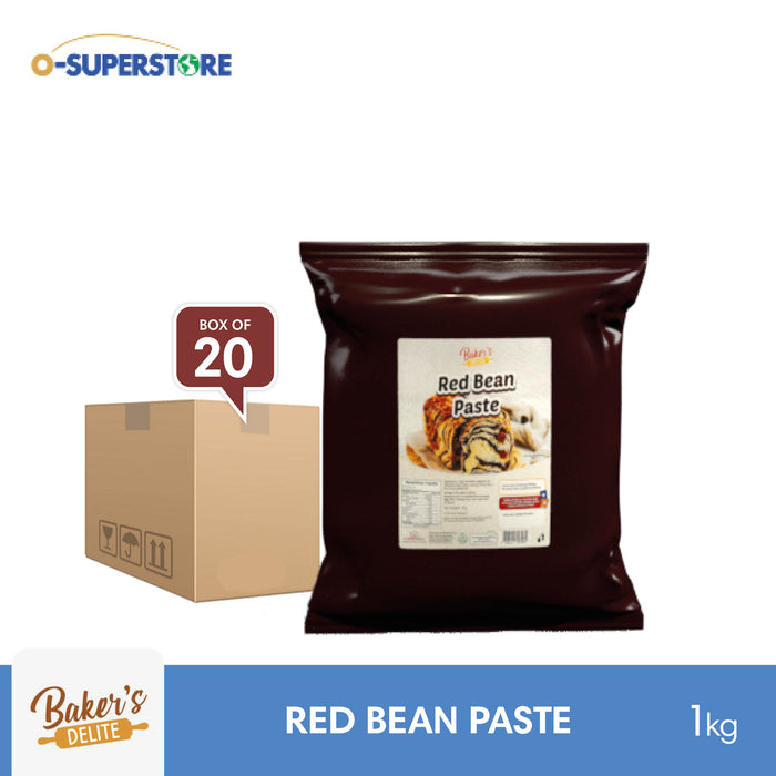 Baker's Delite Red Bean Paste 1kg x 20 - Case