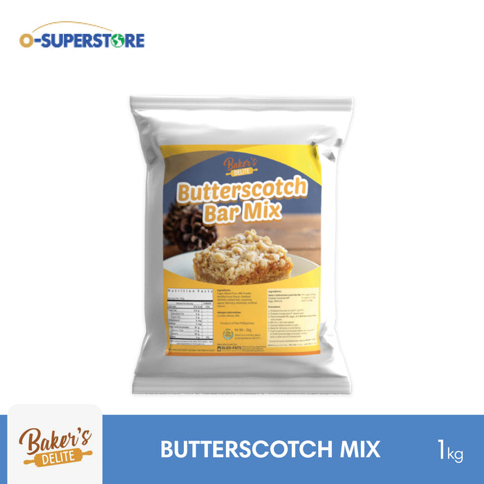 Baker's Delite Butterscotch Mix 1kg