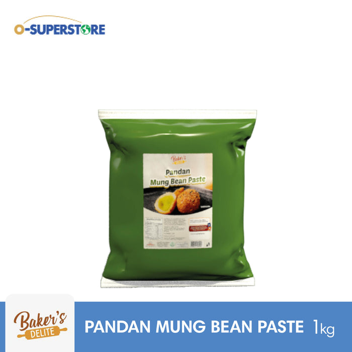 Baker's Delite Pandan Mung Bean Paste 1kg