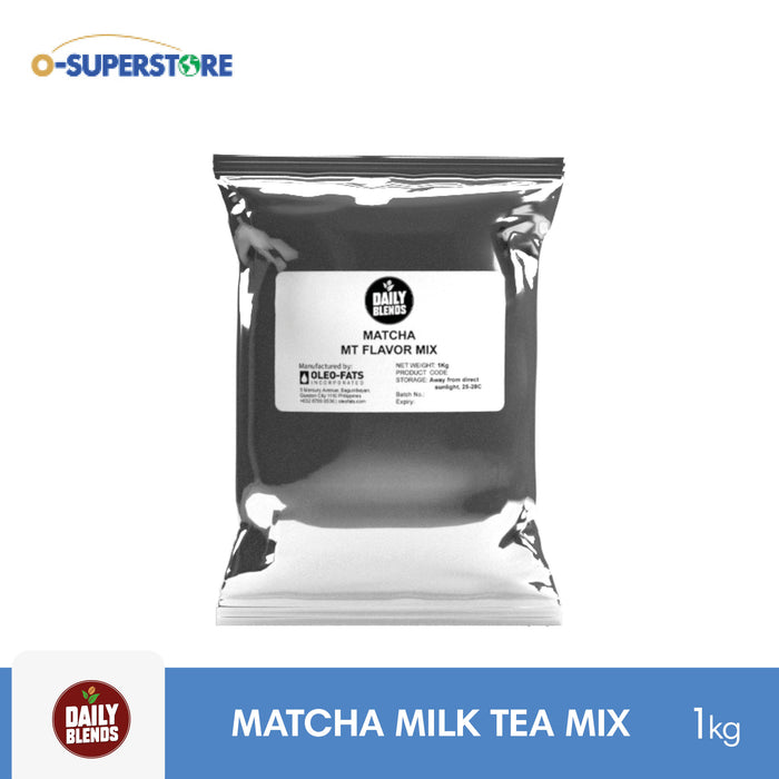 Daily Blends Matcha Milk Tea Flavor Mix 1kg