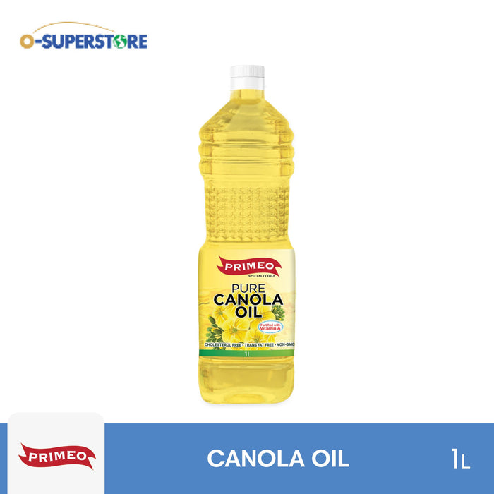 [CLEARANCE SALE] Primeo Pure Canola Oil 1L