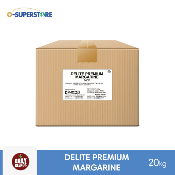 Delite Premium Margarine 145E 20kg