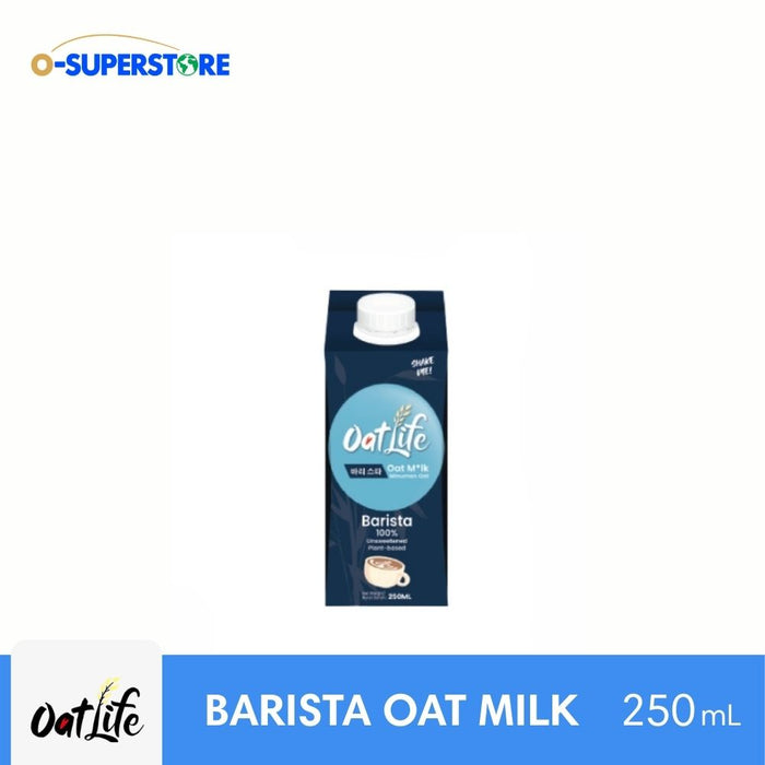 Oatlife 100% Unsweetened Barista Oat Milk 250mL