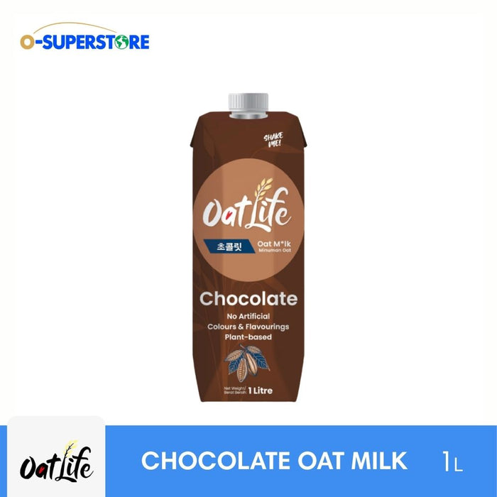 Oatlife 100% Chocolate Oat Milk 1L
