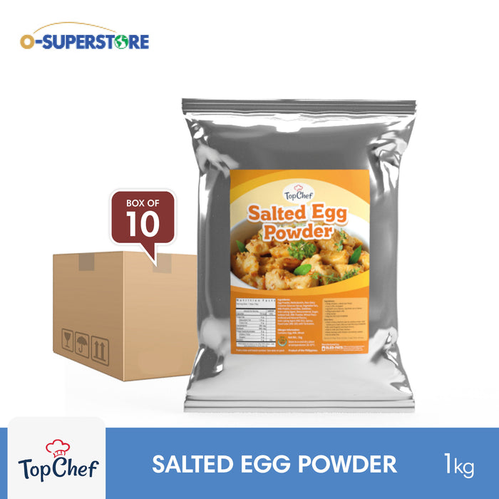 TopChef Salted Egg Powder Sauce Mix 1kg x 10 - Case