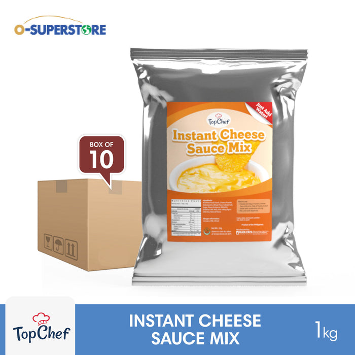 TopChef Instant Cheese Sauce Mix 1kg x 10 - Case