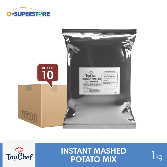 TopChef Instant Mashed Potato Mix 1kg x 10 - Case