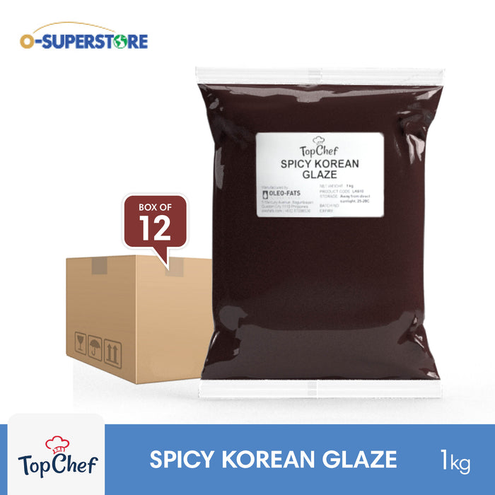 TopChef Spicy Korean Glaze (12x1kg) - Case