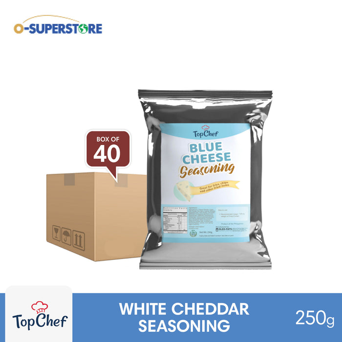 TopChef White Cheddar Seasoning 250g x 40 - Case