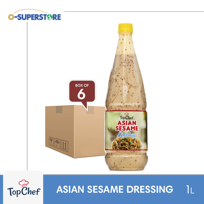 TopChef Asian Sesame Dressing 1L x 6 - Case