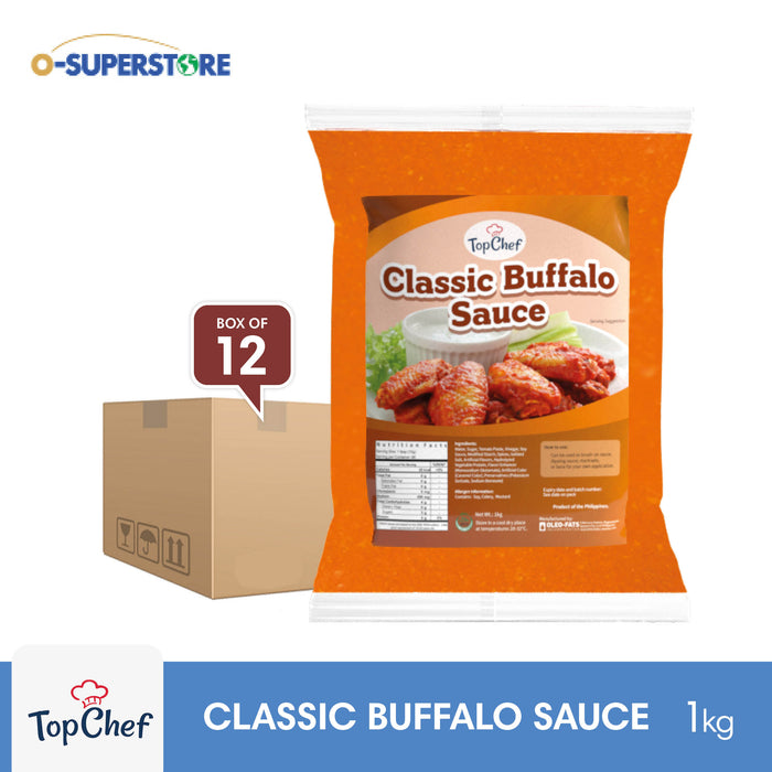 TopChef Classic Buffalo Sauce 1kg x 12 - Case