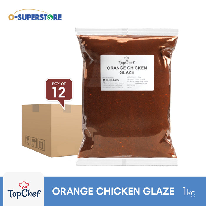 TopChef Orange Chicken Glaze 1kg x 12 - Case