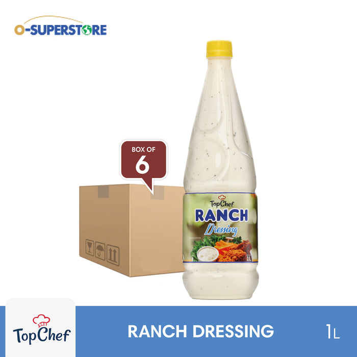 Top Chef Ranch Dressing 1L x 6 -Case
