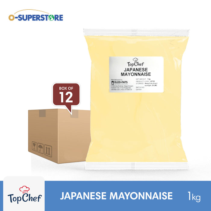 TopChef Japanese Mayonnaise 1kg x 12 - Case
