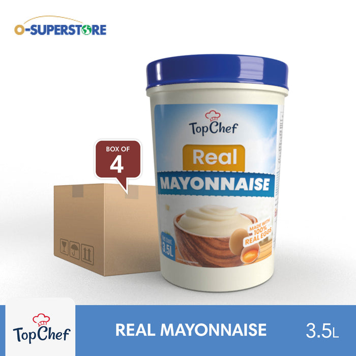 Top Chef Real Mayonnaise 3.5L x 4 - Case
