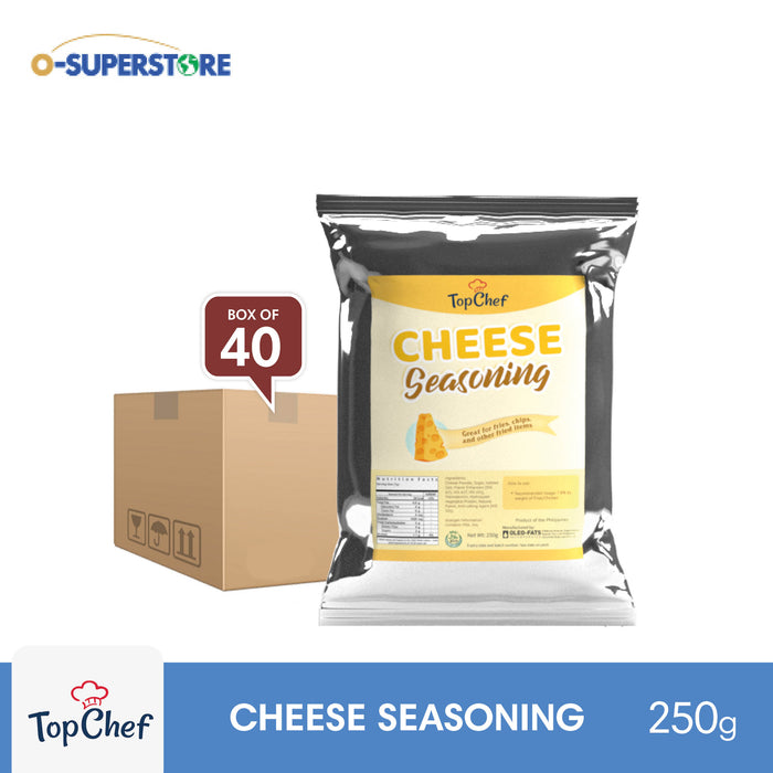 TopChef Cheese Seasoning 250g x 40 - Case