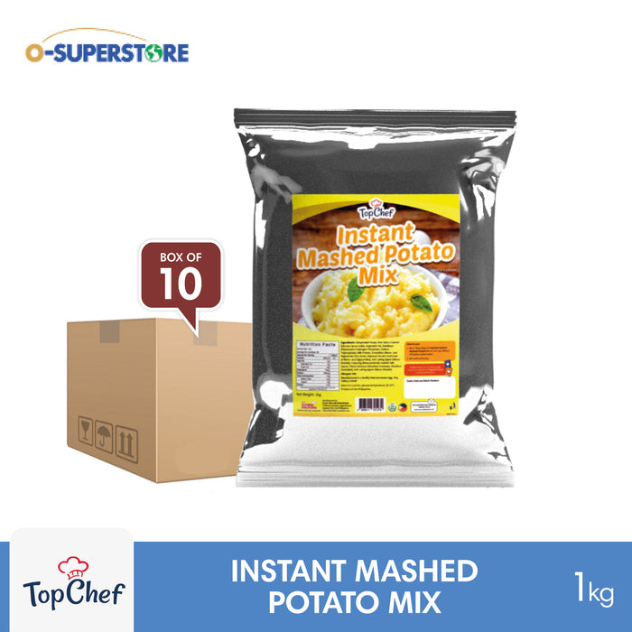 TopChef Instant Mashed Potato Mix 1kg x 10 - Case