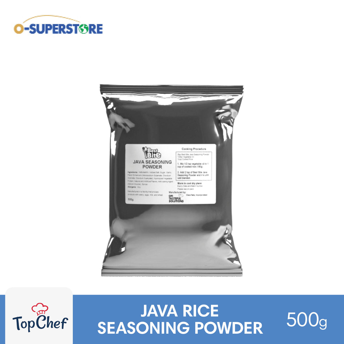 Best Bite Java Seasoning Powder 500g — O-SUPERSTORE