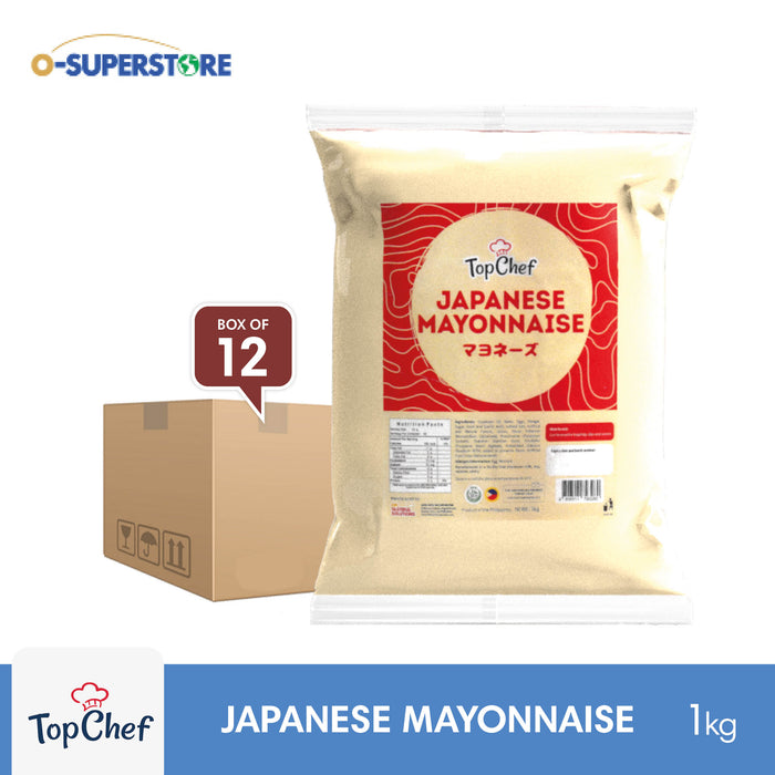 TopChef Japanese Mayonnaise 1kg x 12 - Case