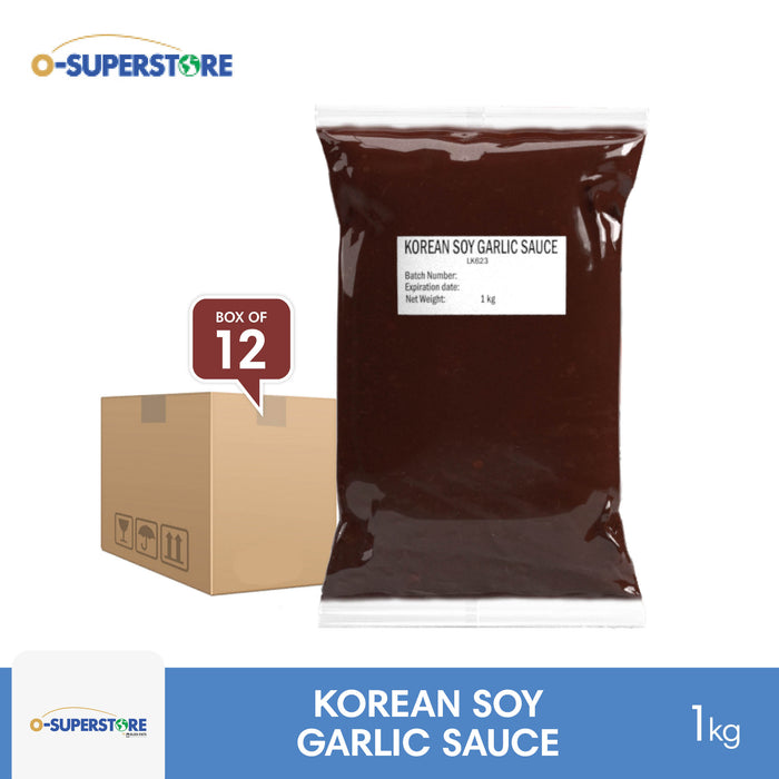 Korean Soy Garlic 1kg x 12 - Case