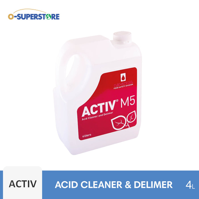 Activ M5 Acid Cleaner and Delimer 4L