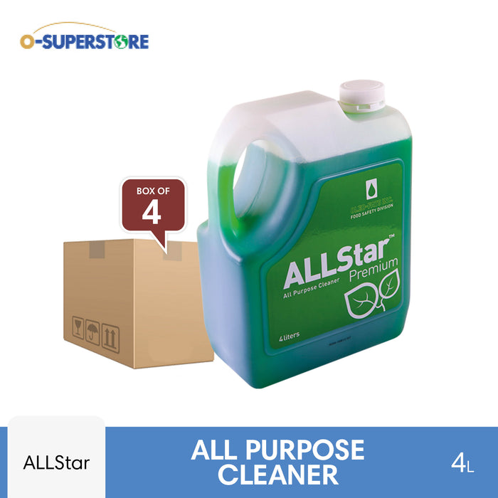 ALLStar Premium All Purpose Cleaner (Calamansi Scent) 4L x 4 - Case