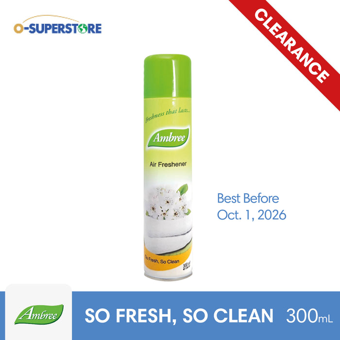 [CLEARANCE SALE] Ambree Air Freshener - So Clean, So Fresh 300mL