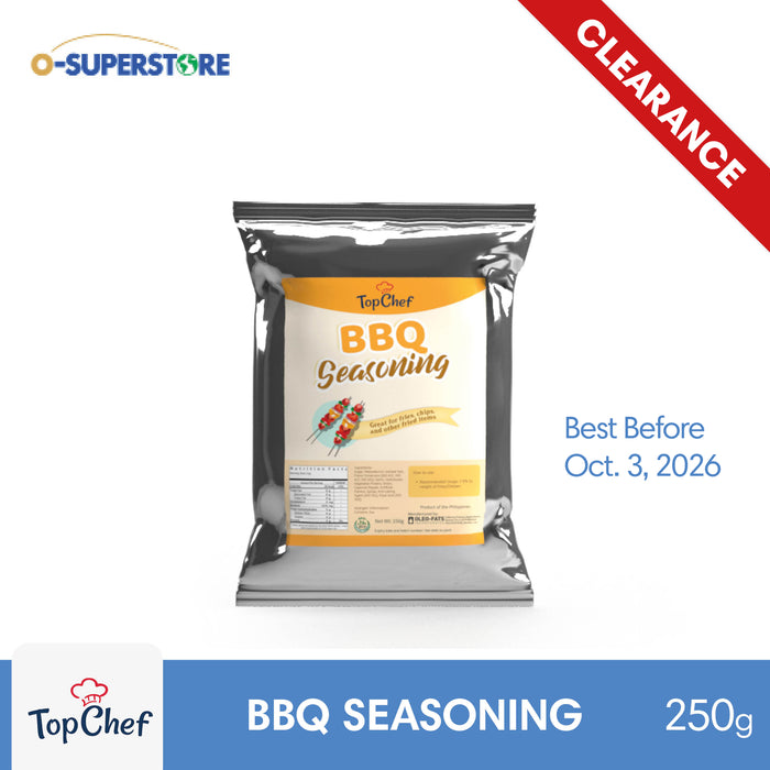 [CLEARANCE SALE] TopChef BBQ Seasoning 250g