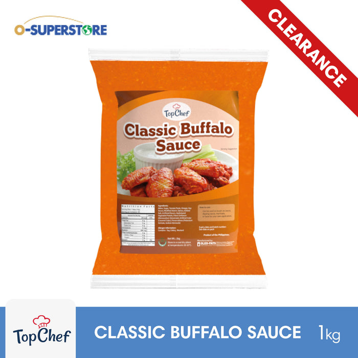 [CLEARANCE SALE] TopChef Classic Buffalo Sauce 1kg