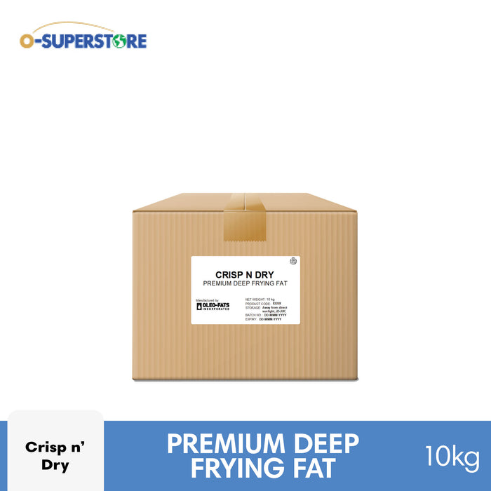 Crisp n' Dry 300 Premium Deep Frying Fat 10kg