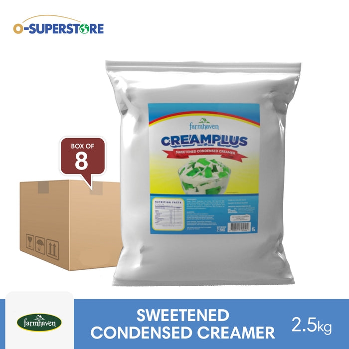 Farmhaven Creamplus Sweetened Condensed Creamer 2.5kg x 8 - Case
